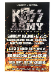 KISS Army 50th Anniversary Expo Poster
