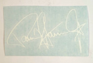 KISS Signature Decal Sticker - Paul Stanley