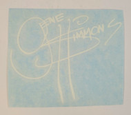 KISS Signature Decal Sticker - Gene Simmons