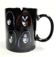KISS Coffee Mug - KISS Army/Solo Faces (Chipped)