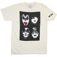 KISS T-Shirt - Faces, VIP 2012