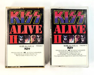KISS Cassette Tape - Alive II (Volume I & II) Open