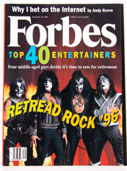 KISS Magazine - Forbes, September 1996