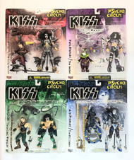 KISS McFarlane Figures - Psycho Circus, 1998 (Set of 4)