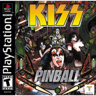 KISS Video Game - KISS Pinball, Playstation 1 (Open)