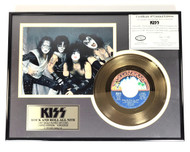 KISS Gold Record - Rock And Roll All Nite 45rpm (w/ Certificate of Authenticity)