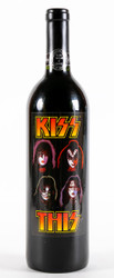 KISS Wine - Solo Faces, Non-Alcoholic (Sealed)