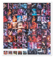 KISS Trading Cards - Alive! Full Set (UNCUT SHEET)