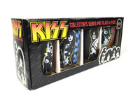 KISS Pint Glass Set - Collector Series 4-Pack, 2006 (New In Box)