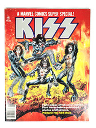 KISS Comic - 1977 Marvel Comics, Super Special #1 (8/10)