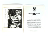 Black & Blue Press Kit - Geffen Records, 1988 (Tommy Thayer)