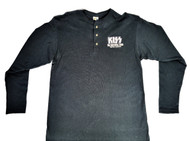 KISS Longsleeve T-Shirt - Farewell Tour, Button (Size L)