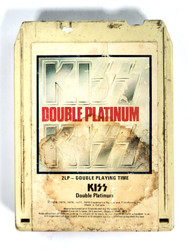 KISS 8-Track Tape - Double Platinum (White)
