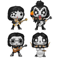 KISS Figures - Funko Pop! Rocks, 2019 (Set of 4) SEALED