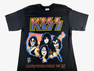KISS T-Shirt - Rock & Rule The World, 1996-97 (Size L)