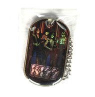 KISS Necklace - KISS Alive 35 Hologram 1, Rock Tag #9 (Sealed)