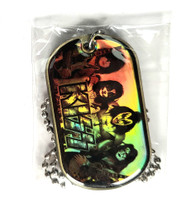 KISS Necklace - KISS Alive 35 Hologram 2, Rock Tag #10 (Sealed)