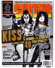KISS Magazine - Guitar, 2014 feat. Paul & Gene 
