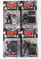 KISS McFarlane Figures - KISS Alive! (Full Set)