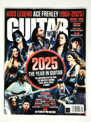 KISS Magazine - Guitar World, January 2026 feat. Ace Frehley (Scratch 'n' Dent)