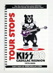 KISS50 Cadillac - Tour Stops Pamphlet