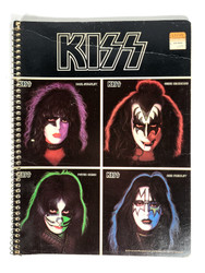 KISS Spiral Notebook - KISS Solo Faces 1978