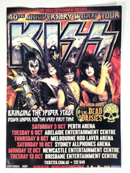 KISS Print - Australia 40th Anniversary, 2014