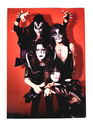 KISS Postcard - Group Photo, UK