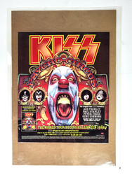 KISS Promo Poster - Psycho Circus, 1998