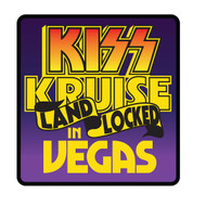 KISS Patch - Landlocked In Vegas (Purple)