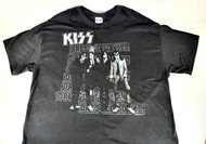 KISS T-Shirt - Dressed To Kill 75 (Size 2XL)