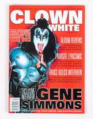 KISS Magazine - Clown White, Spring 2000 (Gene)