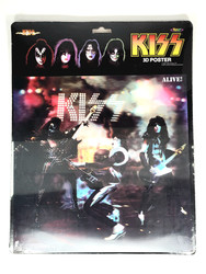 KISS 3-D Lenticular Poster - KISS Alive! Album Cover (Sealed)