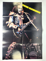 KISS Magazine Poster - Gene Simmons, Creatures of the Night