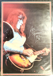 KISS Autograph - Ace Frehley Poster (SIGNED BY ACE)