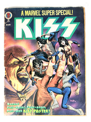 KISS Comic - Marvel Super Special #5 1978 (Damaged)