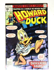KISS Comic - Howard The Duck #12 (May 1977) 9/10