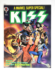 KISS Comic - Marvel Super Special, 1978 w/ Poster (9/10)