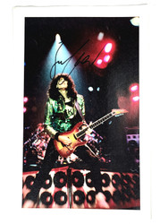 KISS Autograph - Bruce Kulick, Hot In The Shade Photo