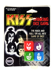 KISS Dice - Drinking Dice Game (Sealed)