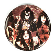 KISS Button - Group Shot, Hotline 1976