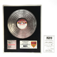KISS Army Kit Inserts - 1978 Double Platinum Award Certificate & Membership Card