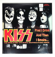 KISS Vinyl Record - The Unreleased 1975 Studio Demos (YELLOW LP, SEALED)