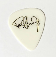 KISS Guitar Pick -Paul Stanley, White & Gold (1980's)