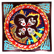 KISS Album Insert - Rock And Roll Over Sticker, 1976 (9/10)