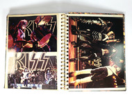 Vintage KISS 1970s Fan Scrapbook