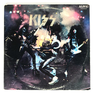 KISS Vinyl Record - KISS Alive! Casablanca Record & Filmworks (No Booklet)