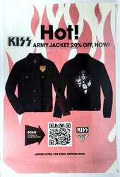 KISS Promo Poster - KISS Army Denim Jacket, Pophouse 2026