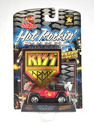 KISS Racing Car - Racing Champions, Red KISS Army Jeep