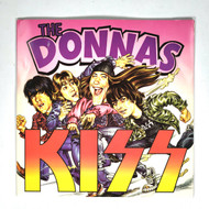 KISS Autograph - Strutter by The Donnas, Detroit Rock City Movie 45 RPM Vinyl  (Signed by Bruce Kulick & James DeBello)
